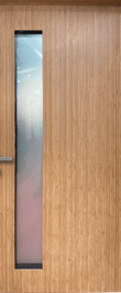 Porte d'entrée Minco en bois aluminium - modèle Iso 5