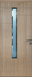 Porte d'entrée Minco en bois aluminium - modèle Lariva 9