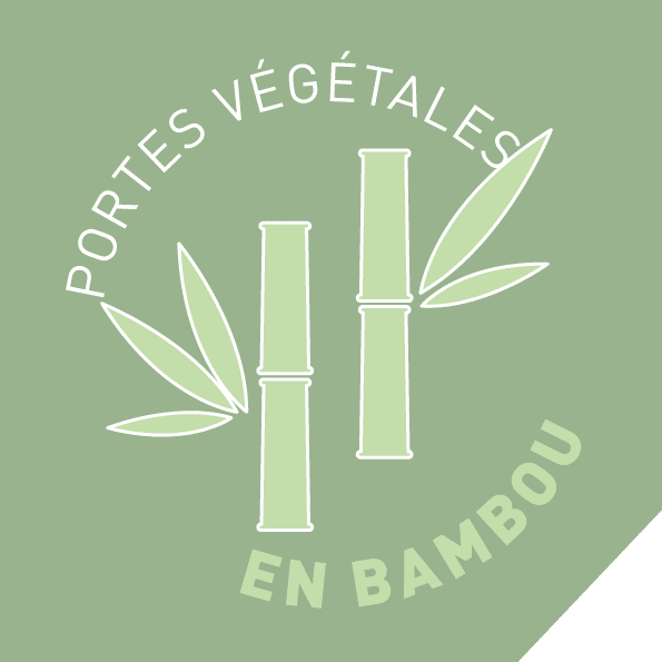 Porte d'entrée Végétale en bambou proposée par Minco