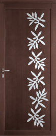 Porte d'entrée Minco en bois aluminium - modèle Natura 1