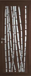 Porte d'entrée Minco en bois aluminium - modèle Natura 2