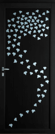 Porte d'entrée Minco en bois aluminium - modèle Natura 4