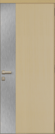 Porte d'entrée Minco en bois aluminium - modèle Strato 15