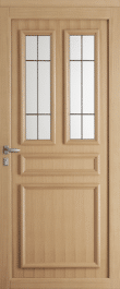 Porte d'entrée Minco en bois aluminium - modèle Tradi 13