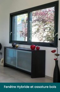Maison à ossature bois avec fenêtres Minco