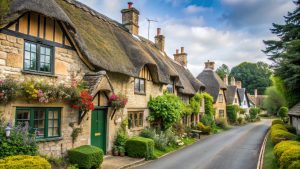 architecture d'un cottage anglais