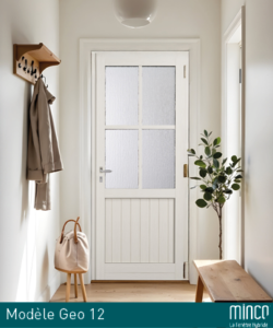 porte-entree-cadre-bois-aluminium-minco modèle geo 12